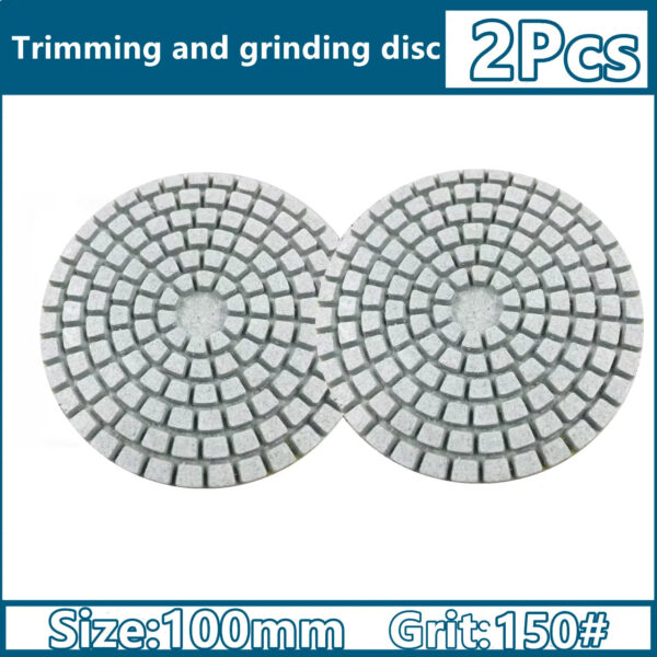 S009349ec9d484e8fb3d5175003091ff4f.jpg 100mm M14 Angle Grinder Ceramic Tile Trimming Polishing Disc Dry Polishing Marble Porcelain Granite Chamfering Grinding Edge.