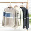 S013e9e18254e4ef495b396ef605ed0b0B.jpg Men's Printed Street Fashion Casual Sweaters 2025 Autumn Winter Slim Fit Men Sweater Thicken Warm Wool Pullovers Full
