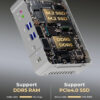 13Th Gen Mini Gaming PC Windows 11 Intel Core i9 13900H DDR5 PCIE4.0 Gamer Office Desktop Mini Computer Quad 4K Displays Wifi6
