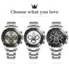 S0166be5ee85b43d7adc2b441ca15ac3ac.jpg OLEVS 6654 Luxury Mens Watch Chronograph Automatic Mechanical Wristwatch Waterproof Luminous Top Brand Watch for Man Date Sport