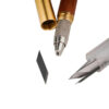 Woodworking Marking Knife Wooden Handle Scribing Marking Guage Tools Wood Carving DIY Art Drawing Knife Carving Knife hand tools