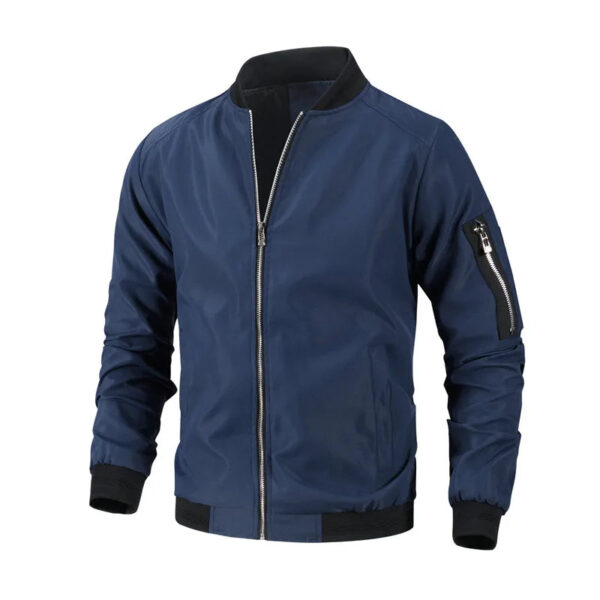 Men Solid Casual Windbreaker Bomber Jacket Coat Spring Autumn New Hot Men Windproof Outwear Slim Jacket Coats Male Plus Size 6XL