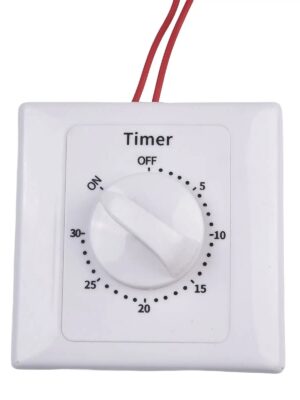 1pc AC220V Electronic Mechanical Timer Switch 86 Panel Countdown Timer Switch Water Pump Power Off Timing Controller Knob Switch