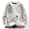 S02b70c0ce08c4852af031609994c012eK.jpg New Fashion Men Streetwear Sweaters Knitted Pullovers Man O-neck Loose Casual Sweaters Quality Male Pullovers Winter Clothing 4X