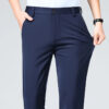 S03a4fe91407d4917ad5bbd565e8bebe7R.jpg Summer Autumn Thin Trousers Men Formal Dress Suit Pants Work Pants Quality Business Casual Pants Black Wine Red Long Pants