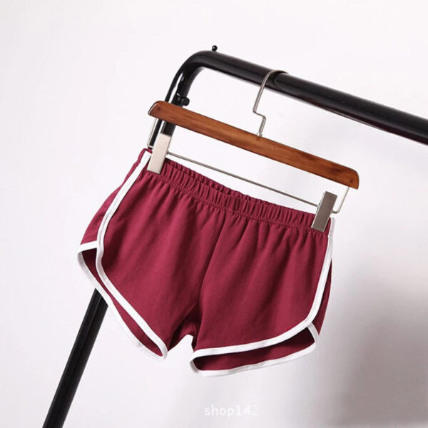 S046f91e1d67c4e11b47d125de6a361d8X.jpg Summer Women High waisy Sport Shorts Home Yoga Pants Stretchy Short Trousers For Female Sports Running Exercise Shorts