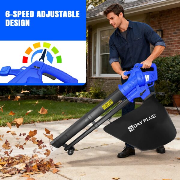 S0474dea7454f406886ac83283e113384p.jpg 3-in-1 Lightweight Leaf Blower, Garden Vacuum & Mulcher,for Easy Clearing of Leaves & Waste in Garden, Patio & Driveway