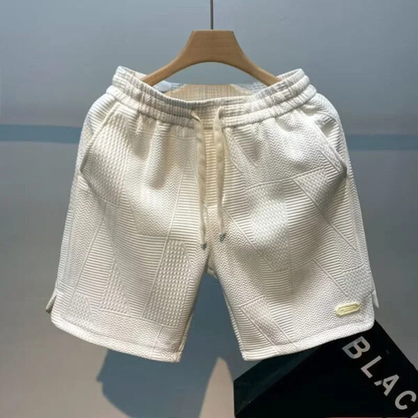 S04e311970c0a4737a205fa780f0b9854E.jpg New Men's Long Print Shorts Retro Casual Beach Pants Summer American Fashion Brand High Street Sports Five-Point Medium Pants