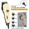 S05a483a614e94450a6e356b41b1e8165G.jpg WALUX Professional Men's Hair Clipper Classic Red 10W Powerful Corded Trimmer with Adjustable Taper Lever Hair Cutting Tool