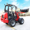 W1160 Wheel Loader Euro 5 Diesel Engine 30hp Agriculture Mini Loader Speed 19.5 km/h Kubota Loader With Cab Excavator Customized