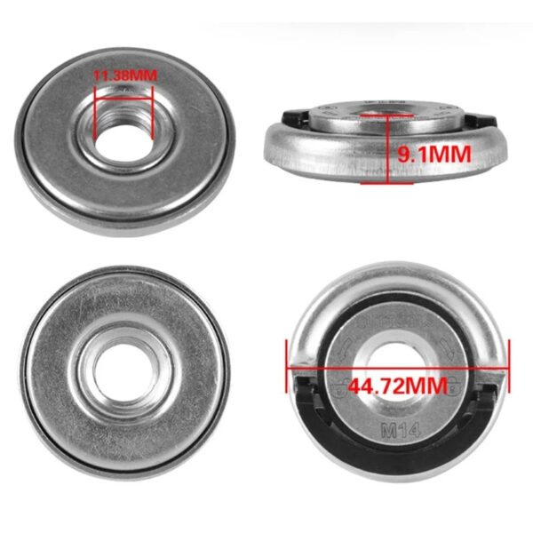 S0646e94cb7a64894a3363673f1bc74d0f.jpg Universal M14 Galvanized Quick Lock Nut for ANGLE Grinder Pressing Plate
