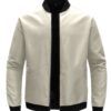 S06617509722b463ebc5285f7d887121bp.jpg 2024 Spring and Autumn New Baseball Collar Short Loose Solid Color Jacket Men's Business Casual Thin Coat Trend