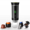 S080cb456b716489f9ae0ef873475608cd.jpg 3 in1 Wireless Electric Portable Espresso Coffee Machine For Car Home Camping Travel Steam Heating Capsule Coffee Maker