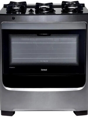S09476f7a850f42a399bb49a0d7fce871Z.jpg 5-Bocas Consul Inox Glass Table Stove CFS5VARUNA - Bivolt