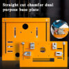 1pc Electric Saw Guide Rail Cutting Machine, Punch-Free Cutting Machine, Bottom Plate Guide Rail Plate