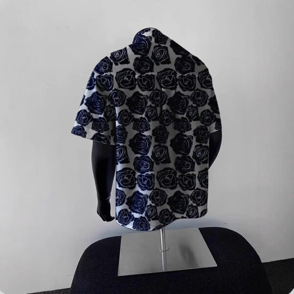 S0ac39e0c3a4445dba4b3f4e73f254ae6C.jpg American Vintage Floral 3D Print Hawaiian Style Loose Short Sleeve Shirt