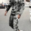 S0add1555f640435e9e46a36a0f3c288en.jpg Urban Street Fashion Trend Men's Long Sleeve Round Neck Set 2pcs Daily Casual Men's Round Neck Top Outdoor Casual Loose Long Sty