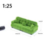S0b49b79e58794743825144f9da74727eT.jpg Dollhouse Simulation Flocking Sofa Model Dollhouse Mini Living Room Furniture Decoration Accessories Pretend Play Toys