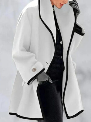 S0b854c0ff3b246368945bbcde826ea7fH.jpg Women's Autumn And Winter Coat Autumn Winter Long Sleeve Casual Outwears Fashion Women Solid Loose Jacket Hoodies Sweatshirts