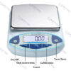 3000/5000g/30kg 0.01g/0.1g Digital Electronic Balance Lab Jewelry Scale High Precision Industrial Kitchen Weighing Balance Scale