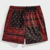 S0c3aaa699eb24c83b40bbe9b183bf70cx.jpg Classic Perris Pattern Beach Short For Men Retro Print Drawstring Board Shorts Sea Vacation Casual Fashion Hawaii Swim Trunks