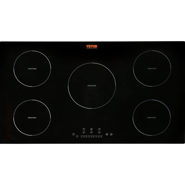S0c5765bd26f741edbf82cd8418553932S.jpg SucceBuy 5 Burners 30/36 Inch Electric Induction Cooktop Stove Hob Built-in Burner Cooker Sensor Touch Control Magnetic Cooker