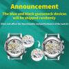 S0c74fa98353044d499275e8dd946bfbcO.jpg RED STAR 38mm Men's 1963 Chronograph Mechanical Watch Pilot with Seagull Movement ST1901 Air Force Aviation Sapphire Goose 40mm