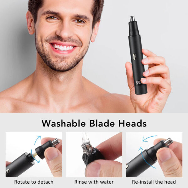 S0cae695a97a94cafa5dc05702fff6653T.jpg 3 in 1 Electric Nose Ear Hair Trimmer for Men LED Display Eyebrow Beard Hair Clipper Shaver USB Rechargeable Easy Cleansing