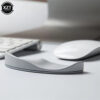 S0e05ab1ee354451dbac95feb348c76d3M.jpg Left/Right Hand Ergonomic Mouse Pad Wrist Pad Silicon Gel Non-slip Streamline Wrist Rest Support Mat for Office Gaming PC
