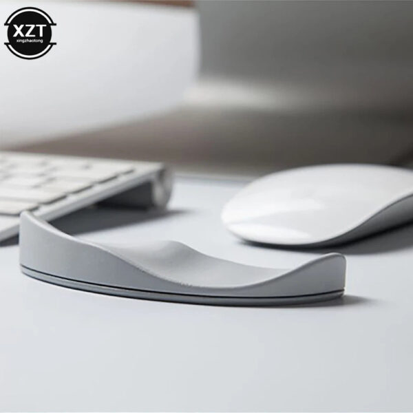 S0e05ab1ee354451dbac95feb348c76d3M.jpg Left/Right Hand Ergonomic Mouse Pad Wrist Pad Silicon Gel Non-slip Streamline Wrist Rest Support Mat for Office Gaming PC