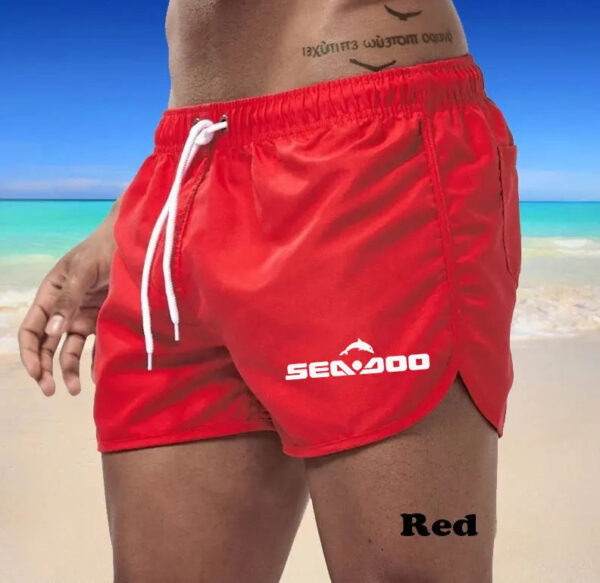 S0e3b6e2fbeb44b81ba5c313a96a25b4dl.jpg Summer sea Doo Casual Shorts Men Boardshorts Breathable Beach Shorts Comfortable Fitness Sports Short Pants Male bermudas