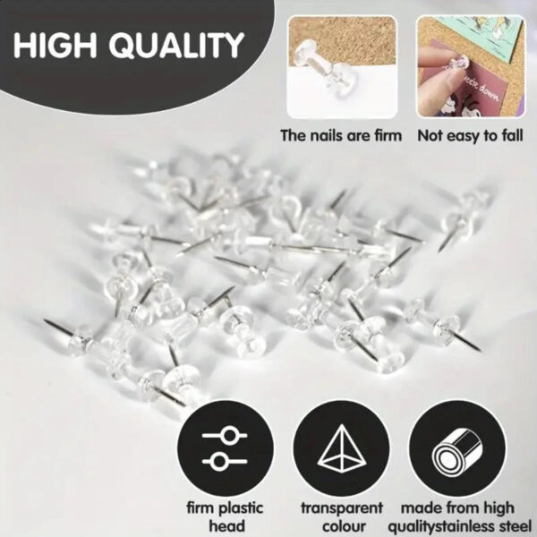 S0e7c0521182a4df7ba0d74353f9ae825w.jpg 100/200/500/1000pcs Push Pins Plastic Head Steel Tip Wall Thumbtacks Painting Nails For Home Office And Craft Projects With Box