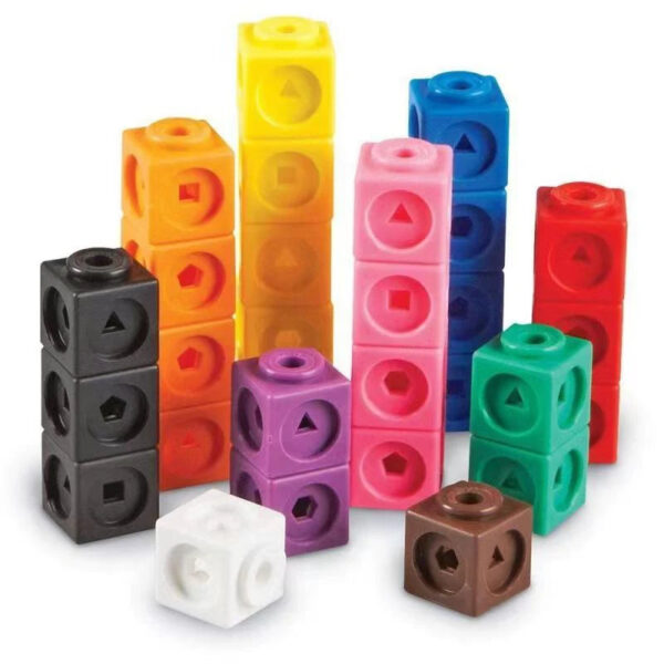 S0ec9f49d75c1450085865760fc2d74de5.jpg 100Pcs Linking Cubes Maths Montessori Educational Toys Classroom Supplies Teaching Kids Learning Items Kinder Spielzeuge