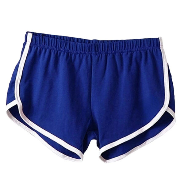 S0edfcbf526c746918a883dd8f4fde2bbV.jpg Summer Women's Shorts Fitness Breathable Solid Color Sports Fashion Casual Elastic Female Jogging Szorty Damskie