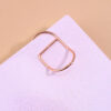 Multicolor Metal Writing Pen Clip - Creative Multifunctional Portable Notebook Accessory Office School Stationery Organizer Clip