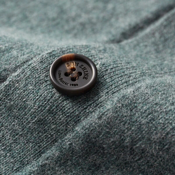 S116678ce3e7e43ef9e122e867c51615aU.jpg 100% merino wool Men's Cardigan Cashmere Sweater Autumn And Winter Knitted Jacket Solid Color Long-Sleeved High Quality Top