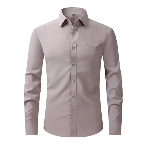 S11d30e4c823e46f0a12a79da0a5d25a8T.jpg American size men's shirt long sleeve spring/summer formal business casual wear high quality fashion solid color plus size