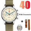 S1266b4c69eda4a669ca4f85f89c77c6cX.jpg RED STAR 38mm Men's 1963 Chronograph Mechanical Watch Pilot with Seagull Movement ST1901 Air Force Aviation Sapphire Goose 40mm