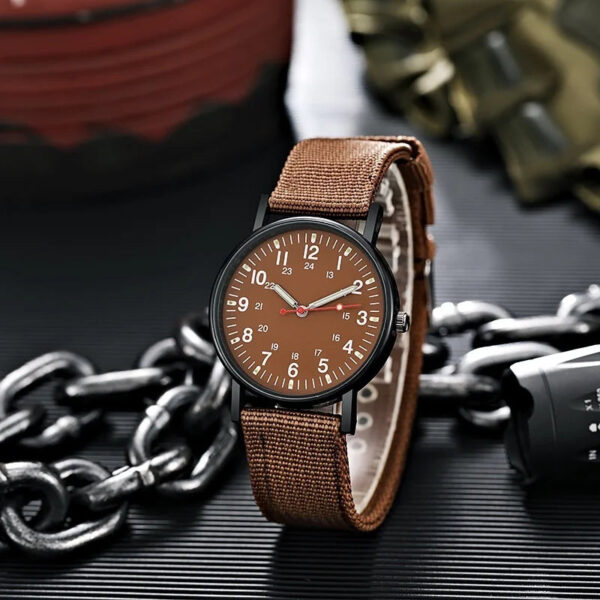 S128a500db86c4257a436f027695dc6a94.jpg Casual Nylon Band Men Sports Watches Anlog Quartz Military Wristwatches Reloj Hombre(Without Box)