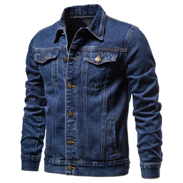S12c59c535cb941229a0bad4025f48d0bJ.jpg 2025 Autumn Men Solid Denim Jackets Fashion Motorcycle Vintage Jeans Jackets Hommes Slim Fit Cotton Casual Black Blue Coats