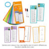 15Pcs/set Math Addition Subtraction Multiplication Division Erasable Reusable Number Learning Cards Children's Math Teaching Aid