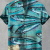 S13e40226a1b54ac68b4f775b7ca7135eu.jpg 2025 elegant fish print men's new linen comfortable breathable fabric short sleeved shirt for fishing enthusiasts to wear