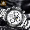 S13ecd83e05fb48668ef9ebdc728f2d48I.jpg OLEVS 6654 Luxury Mens Watch Chronograph Automatic Mechanical Wristwatch Waterproof Luminous Top Brand Watch for Man Date Sport