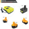 S14ffa47584904c67927793505e6619b3F.jpg P117 Charger For Ryobi ONE+Plus P108 Dual Chemistry Battery 12V-18V EU/US/AU Plug For Ryobi 12V-18V Ni-CD Ni-MH Li-ion Battery