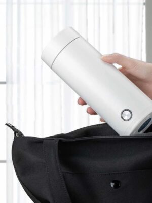 400ML Electric heating cup small portable electric heating water cup insulation one boiling water kettle travel