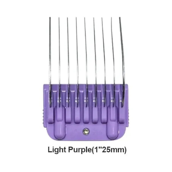 S15381adec97d48228efa3d4df752befc7.jpg Animal Stainless Steel 9 Color Guide Comb Set For Most Oster/Wahl/Andis Detachable Clippers (ONLY Snap on Size #10/15/30 blades)