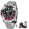 S15592eec382443bc90da8949663fca33R.jpg PAGANI DESIGN V3 Version GMT Watches Men's Luxury Sapphire Automatic Mechanical Watch 40MM Stainless Steel Waterproof Watch