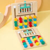 S155e41f434c443f8ba255b86249d08ffO.jpg Four color walking double-sided game chess, children's logical thinking training, Montessori early education puzzle toys for you