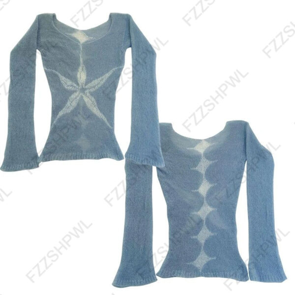 S1580dad7dbd3445db496cc8d4d901827v.jpg 2025 Autumn Winter Long-Sleeve Fashion Women's Cardigan Sweater Knitted Coat Short Casual Single Breasted Korean Slim Female Top