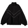 S16edfa8bf0d249cba5b135f4dbc9d2dc0.jpg Hip Hop Varsity Jacket Men High Street Patchwork Color Black Windbreaker Coats Women Spring Autumn Thin Fashion College Jackets